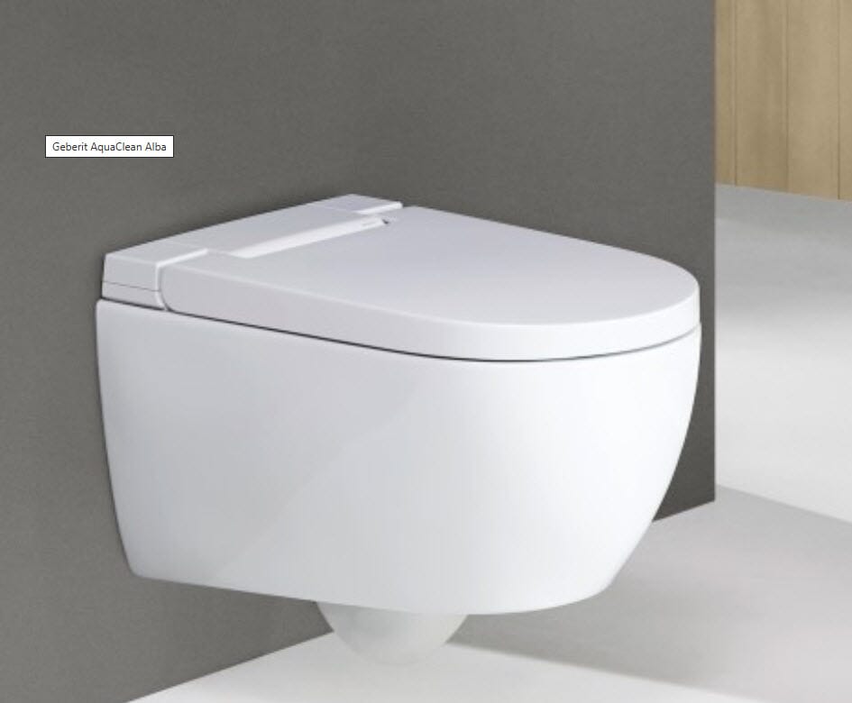 Geberit AquaClean Alba dusj-WC