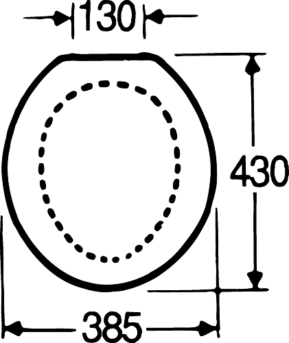 Pb klosettsete seven d propen